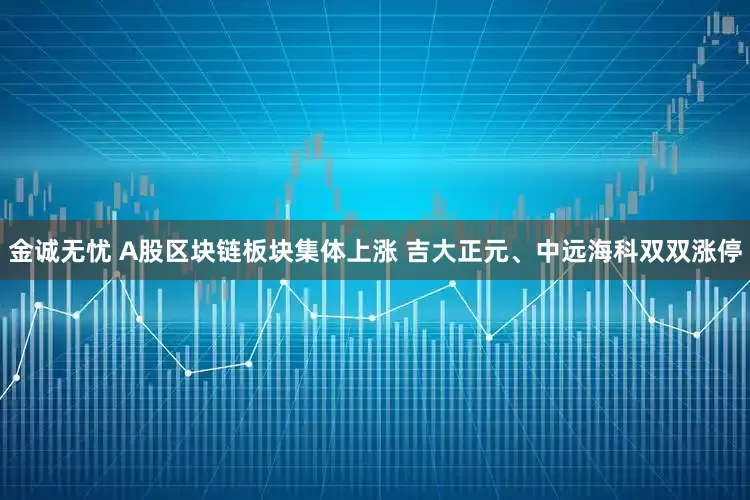 金诚无忧 A股区块链板块集体上涨 吉大正元、中远海科双双涨停